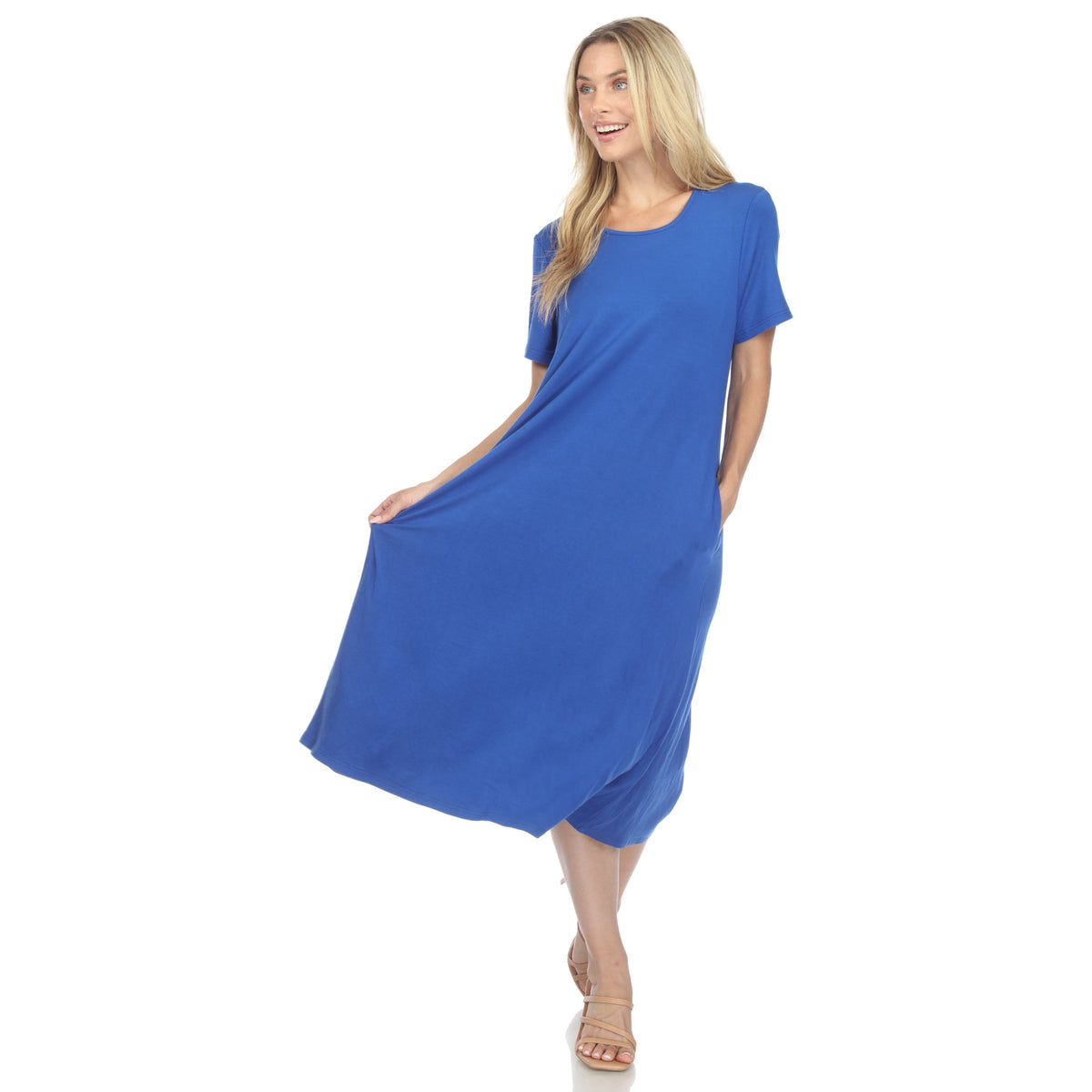 Dressbarn Premium | Short Sleeve Midi Dress