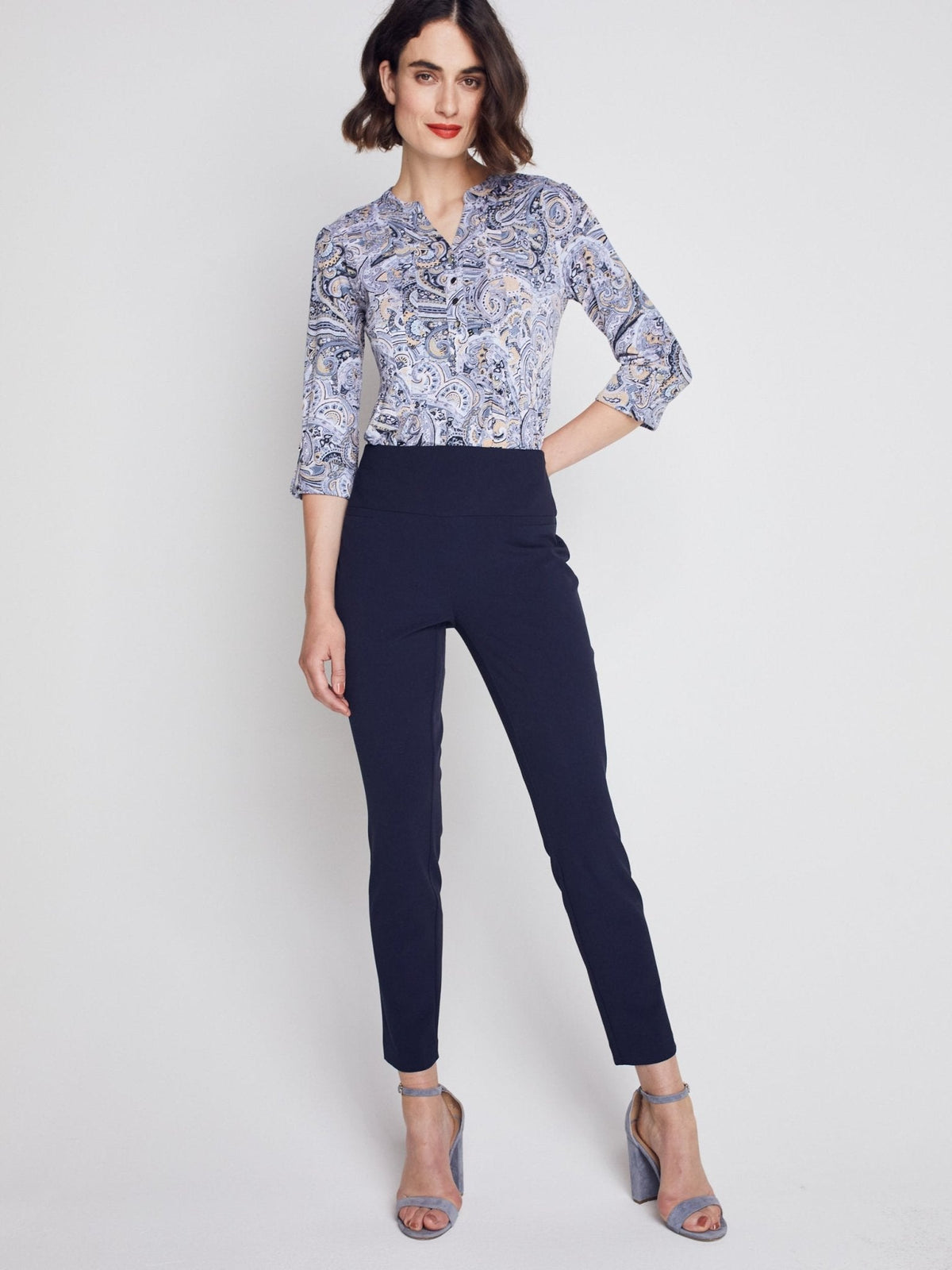 Dressbarn Recommended | Roz & Ali™ Secret Agent Pants Tummy Control  Slim Leg Pants