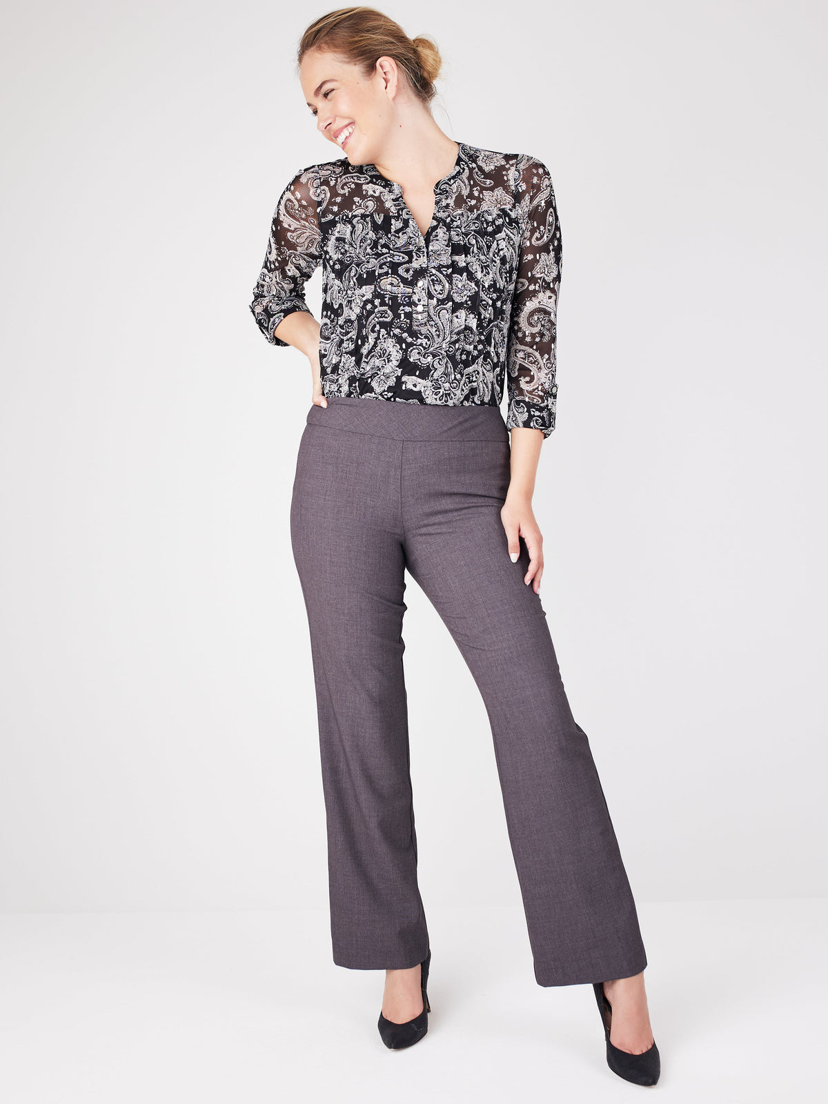 Dressbarn Trending | Roz & Ali™ Secret Agent Tummy Control Classic Pants