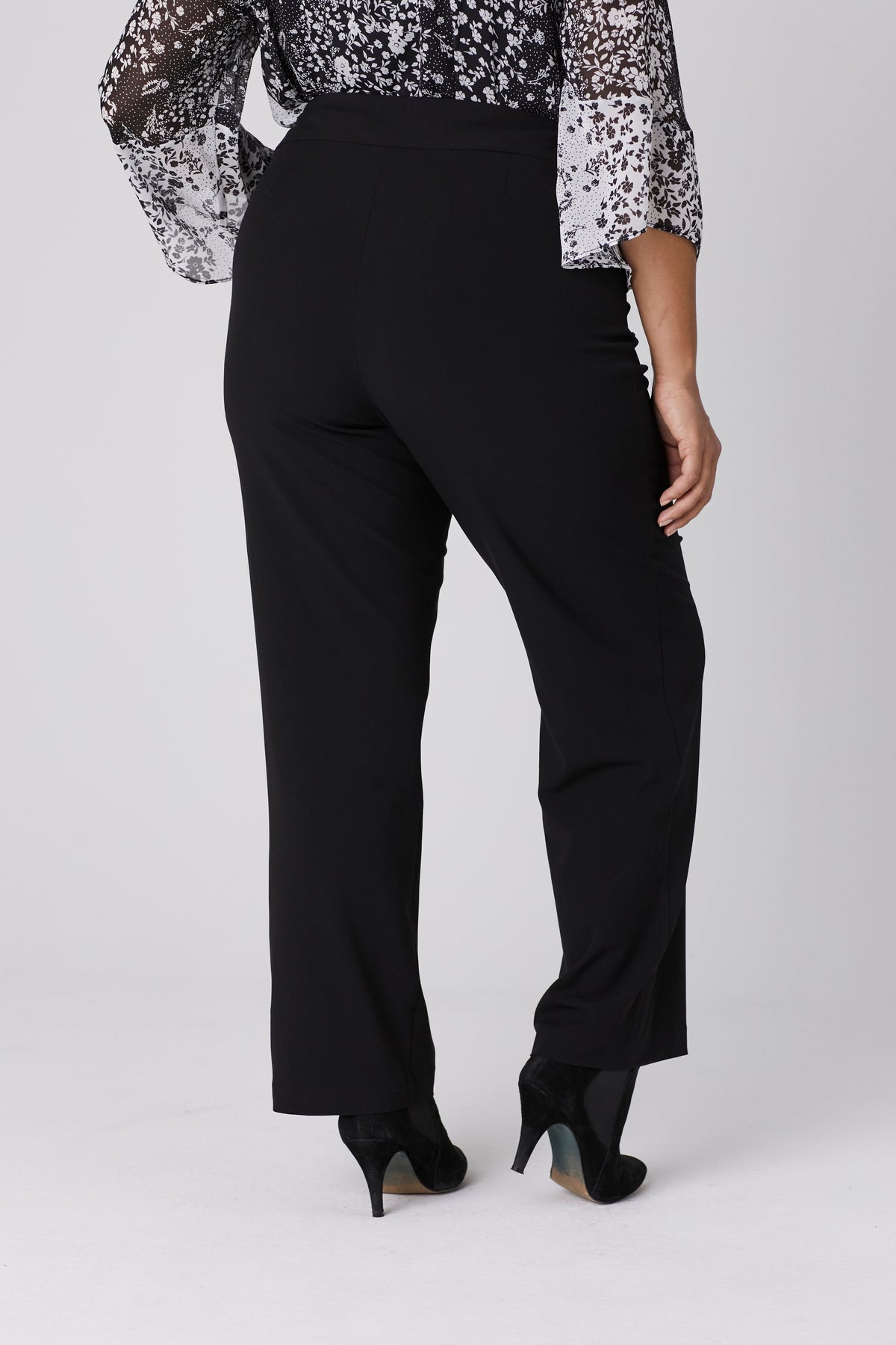 Dressbarn New | Roz & Ali™ Secret Agent Tummy Control Classic Pants - Plus - Short Length
