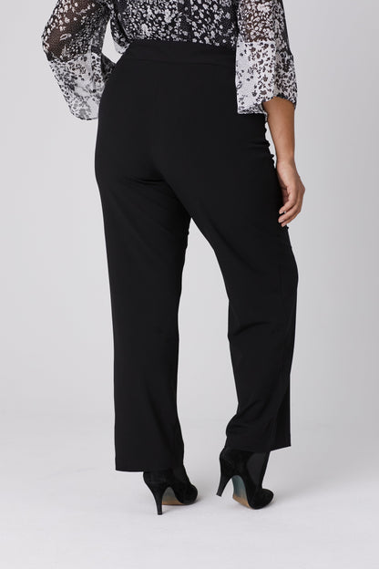 Dressbarn New | Roz & Ali™ Secret Agent Tummy Control Classic Pants - Plus - Short Length