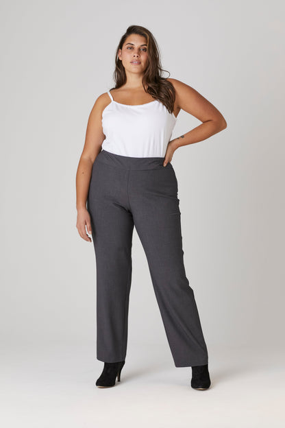 Dressbarn New | Roz & Ali™ Secret Agent Tummy Control Classic Pants - Plus - Short Length