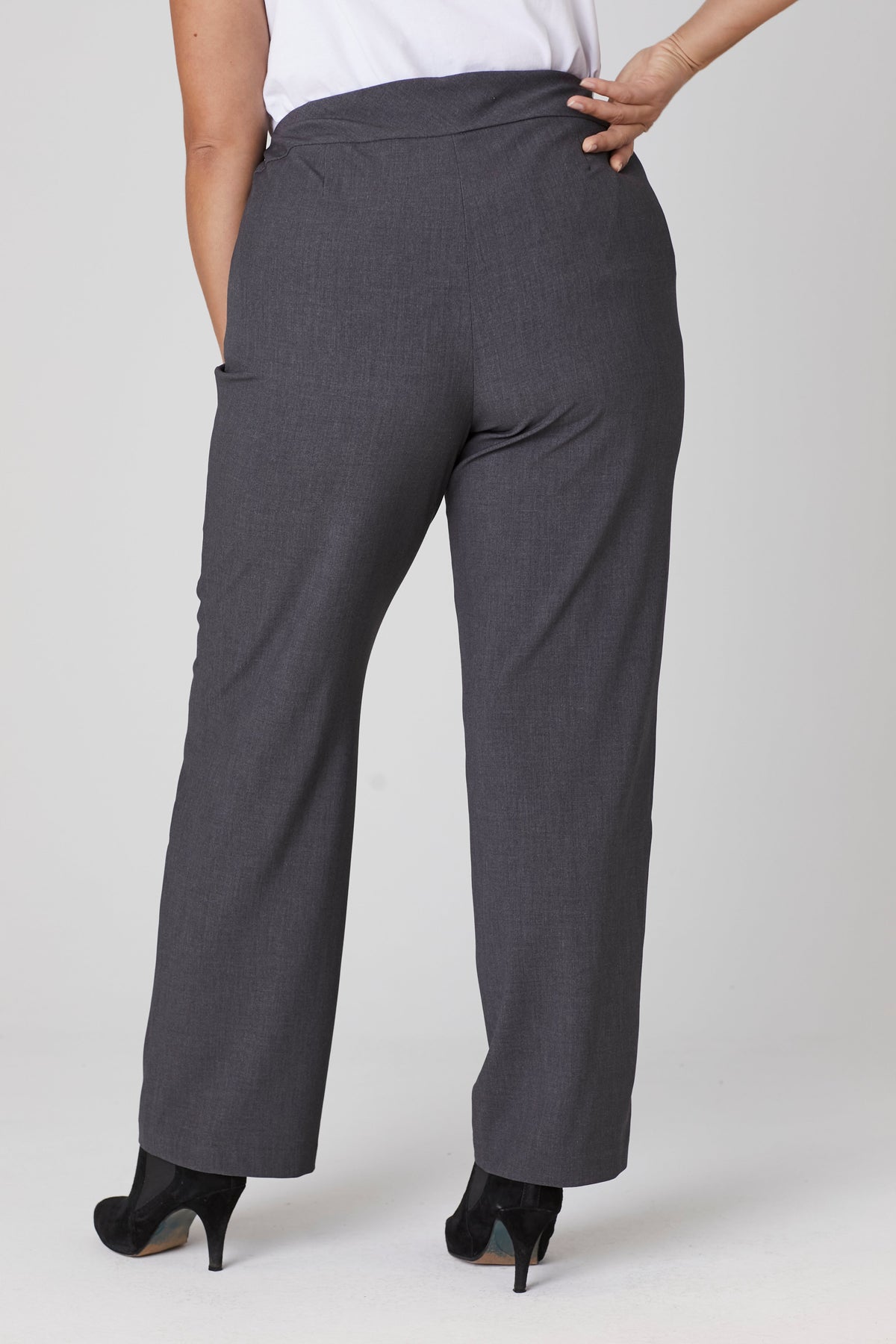 Dressbarn New | Roz & Ali™ Secret Agent Tummy Control Classic Pants - Plus - Short Length