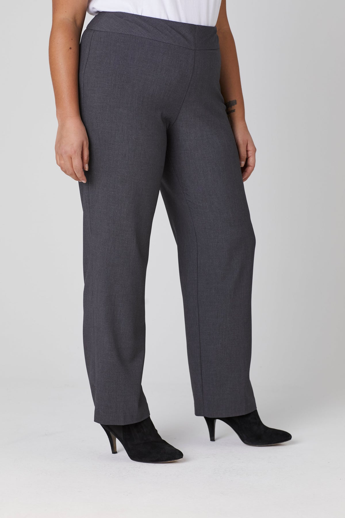 Dressbarn New | Roz & Ali™ Secret Agent Tummy Control Classic Pants - Plus - Short Length