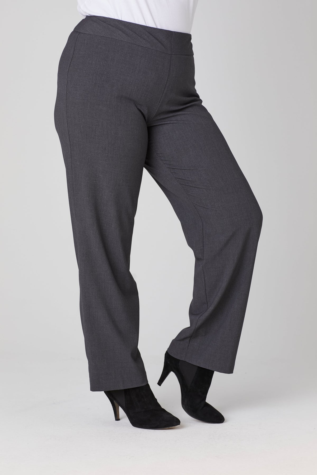 Dressbarn New | Roz & Ali™ Secret Agent Tummy Control Classic Pants - Plus - Short Length