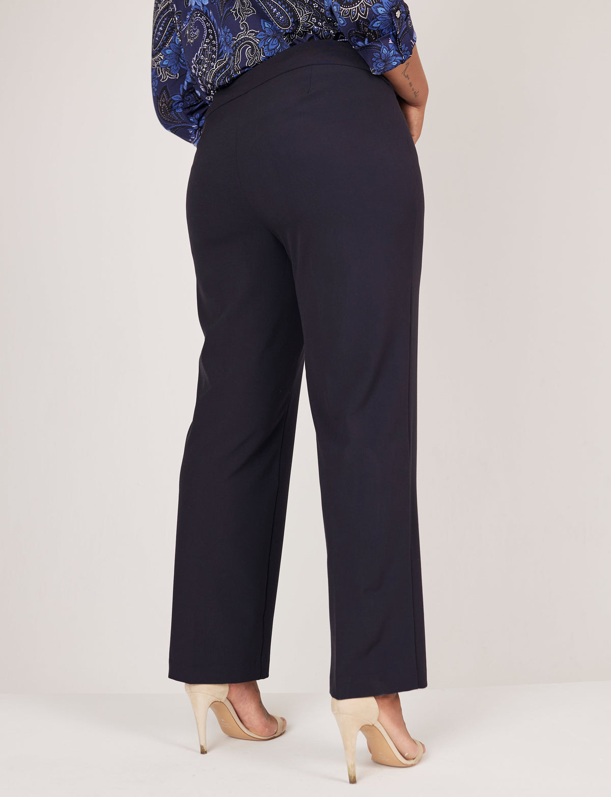 Dressbarn New | Roz & Ali™ Secret Agent Tummy Control Classic Pants - Plus - Short Length