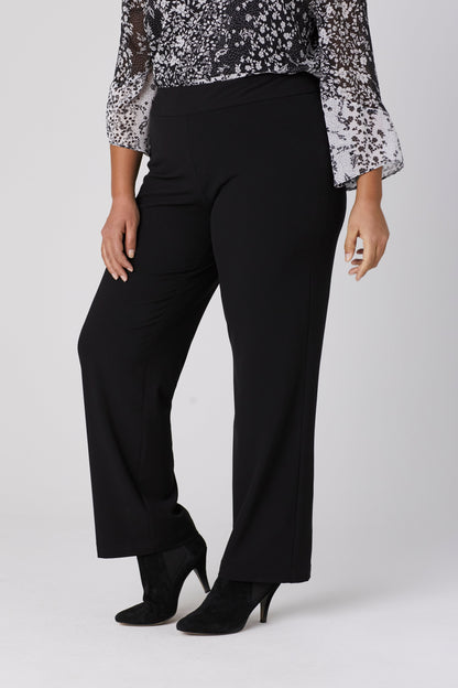Dressbarn New | Roz & Ali™ Secret Agent Tummy Control Classic Pants - Plus - Short Length