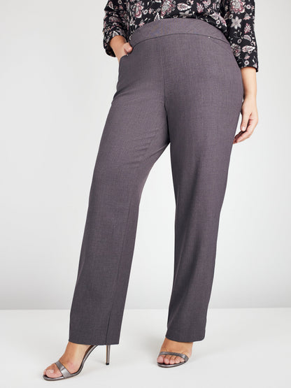 Dressbarn Trending | Roz & Ali™ Secret Agent Pull On Tummy Control Pants Straight Leg - Short Length