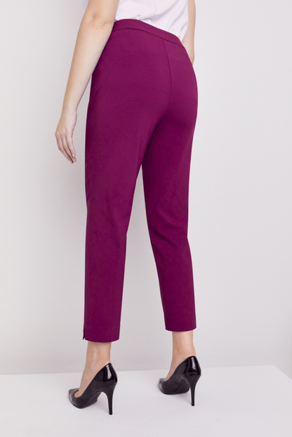 Dressbarn Featured | Roz & Ali™ Superstretch Magenta Pull On Ankle Pants