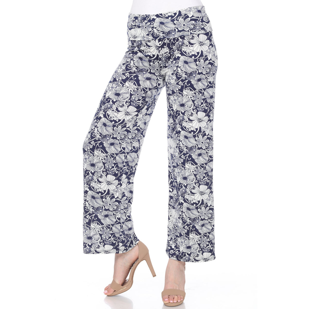 Dressbarn New | Floral Paisley Palazzo Pants