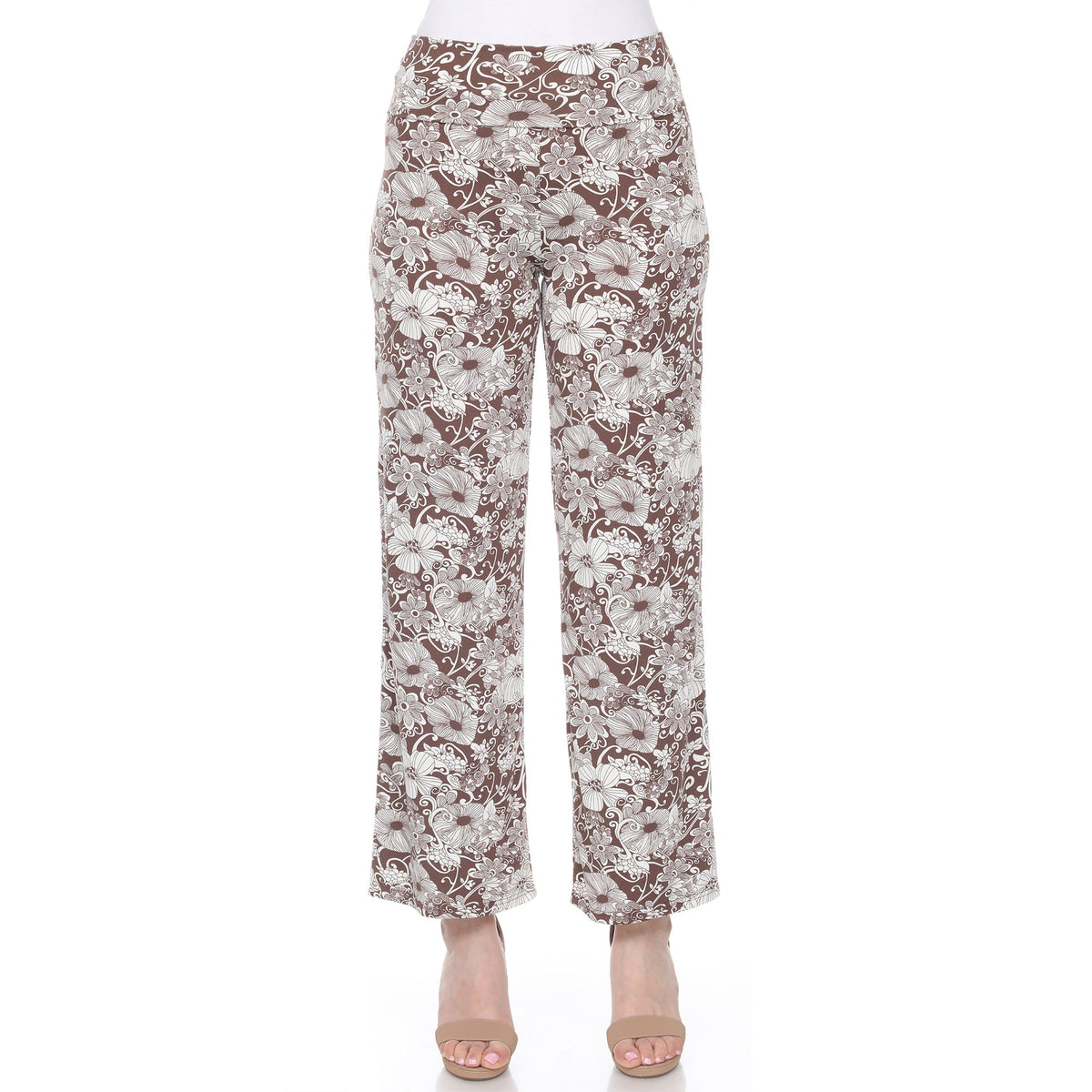 Dressbarn New | Floral Paisley Palazzo Pants