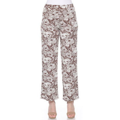 Dressbarn New | Floral Paisley Palazzo Pants