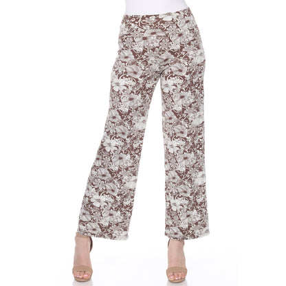 Dressbarn New | Floral Paisley Palazzo Pants