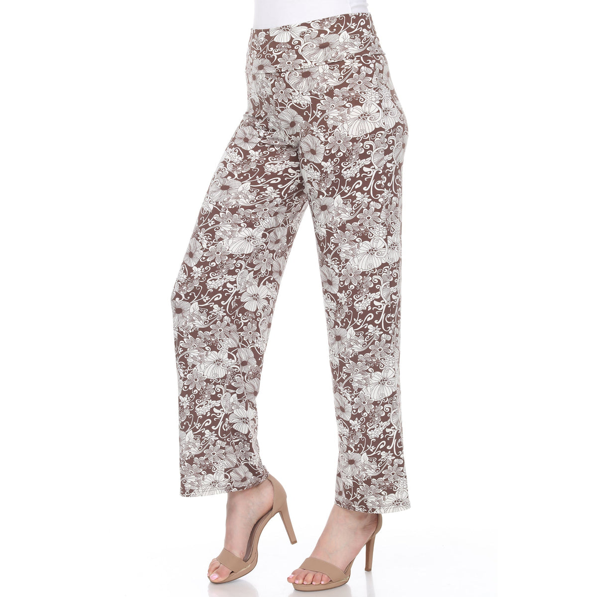 Dressbarn New | Floral Paisley Palazzo Pants