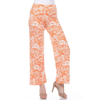 Dressbarn New | Floral Paisley Palazzo Pants