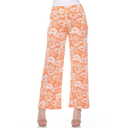 Dressbarn New | Floral Paisley Palazzo Pants