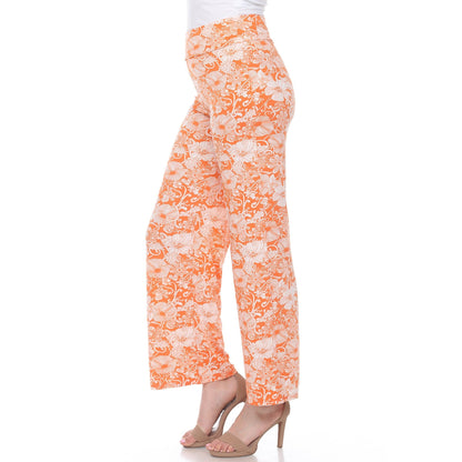 Dressbarn New | Floral Paisley Palazzo Pants