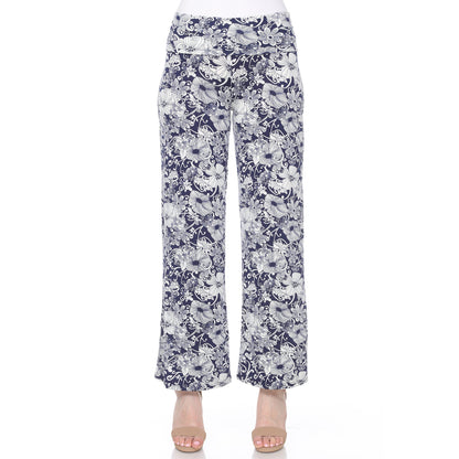 Dressbarn New | Floral Paisley Palazzo Pants