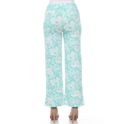 Dressbarn New | Floral Paisley Palazzo Pants