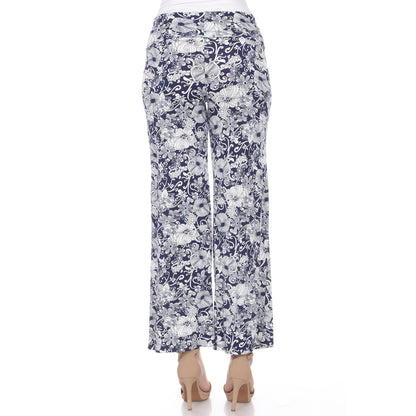 Dressbarn New | Floral Paisley Palazzo Pants