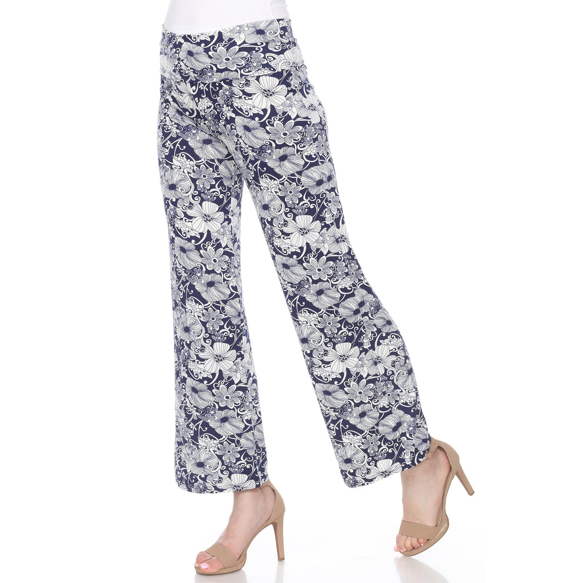 Dressbarn New | Floral Paisley Palazzo Pants