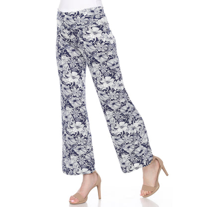 Dressbarn New | Floral Paisley Palazzo Pants