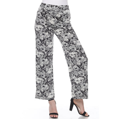 Dressbarn New | Floral Paisley Palazzo Pants