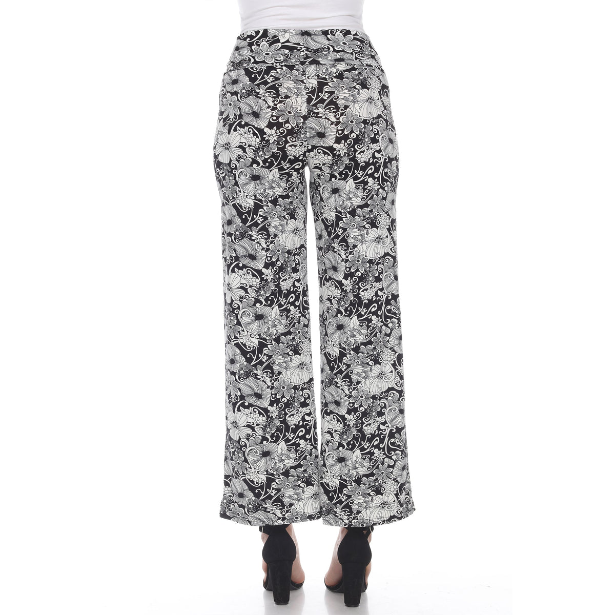 Dressbarn New | Floral Paisley Palazzo Pants