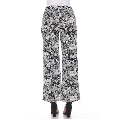 Dressbarn New | Floral Paisley Palazzo Pants