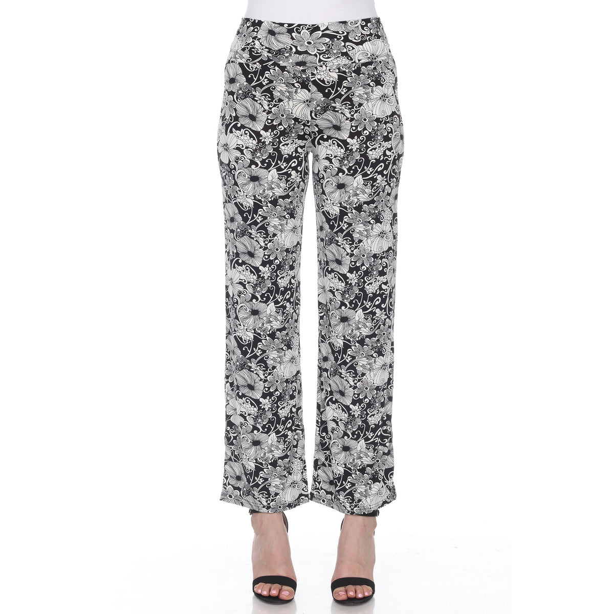 Dressbarn New | Floral Paisley Palazzo Pants