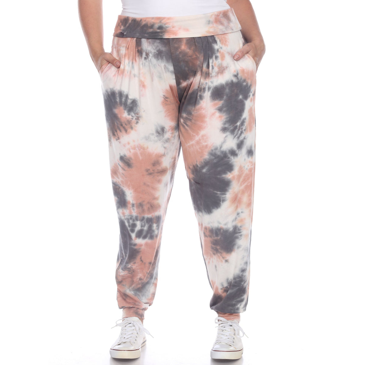 Dressbarn Best Seller | Tie Dye Harem Pants - Plus