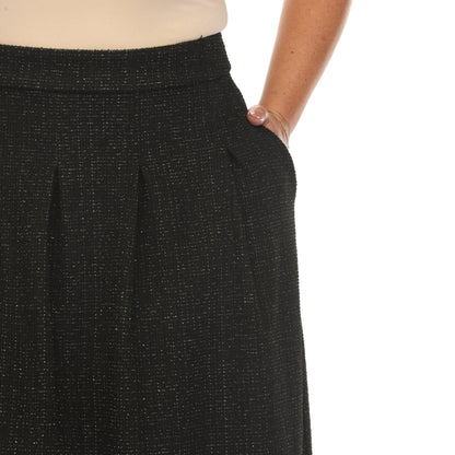 Dressbarn Featured | Flared Tweed Skirt - Plus