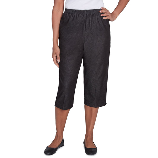 Dressbarn Recommended | Alfred Dunner Relaxed Fit Denim Capri