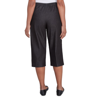 Dressbarn Recommended | Alfred Dunner Relaxed Fit Denim Capri