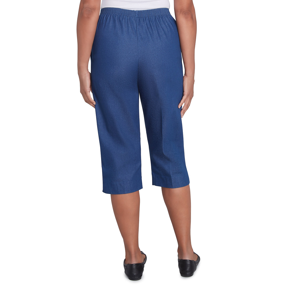 Dressbarn Recommended | Alfred Dunner Relaxed Fit Denim Capri