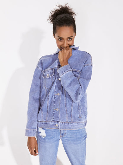 Dressbarn Featured | Westport Trucker Denim Jacket