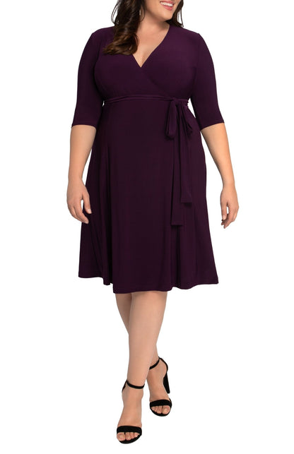Dressbarn New | Essential Wrap Dress - Plus