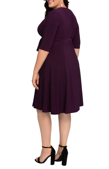 Dressbarn New | Essential Wrap Dress - Plus