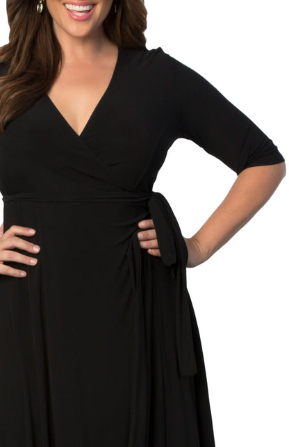Dressbarn New | Essential Wrap Dress - Plus