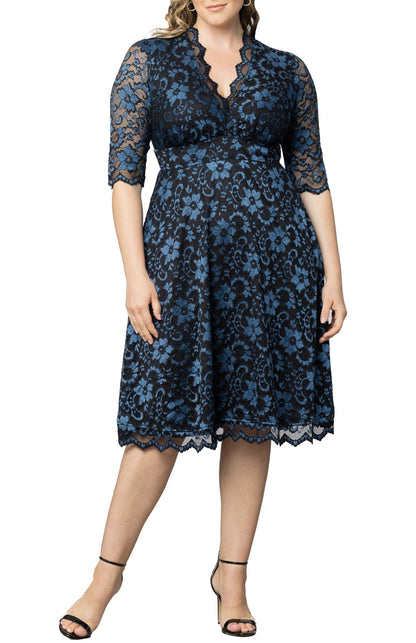 Dressbarn Featured | Mon Cherie Lace Dress - Plus