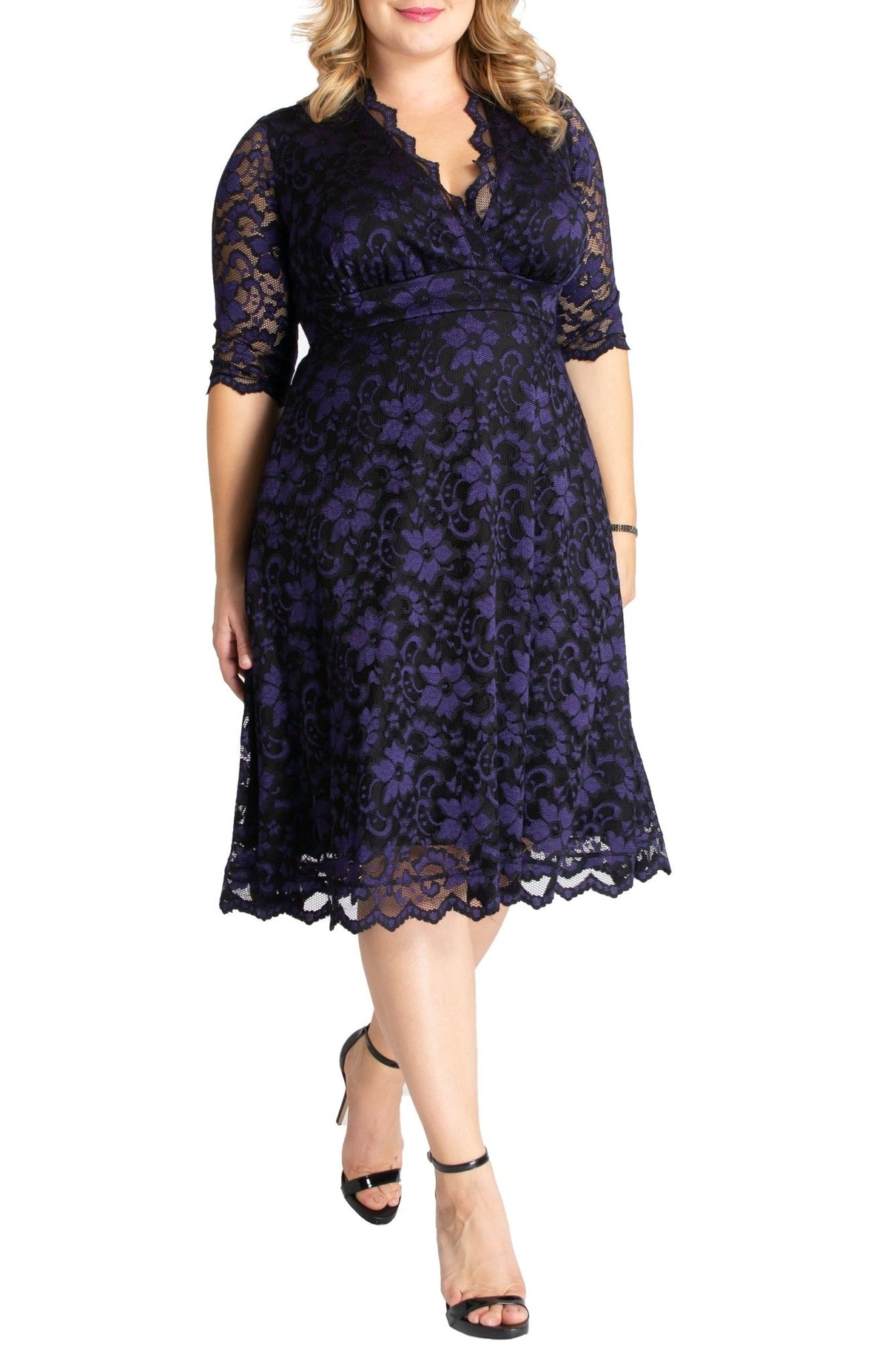 Dressbarn Featured | Mon Cherie Lace Dress - Plus