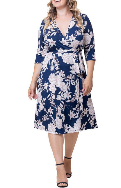 Dressbarn Best Seller | Signature Wrap Dress - Plus