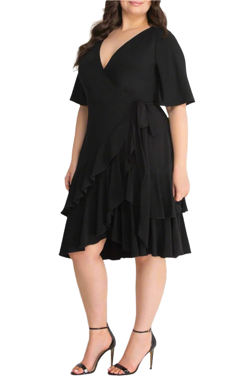 Dressbarn Premium | Miranda Wrap Dress - Plus