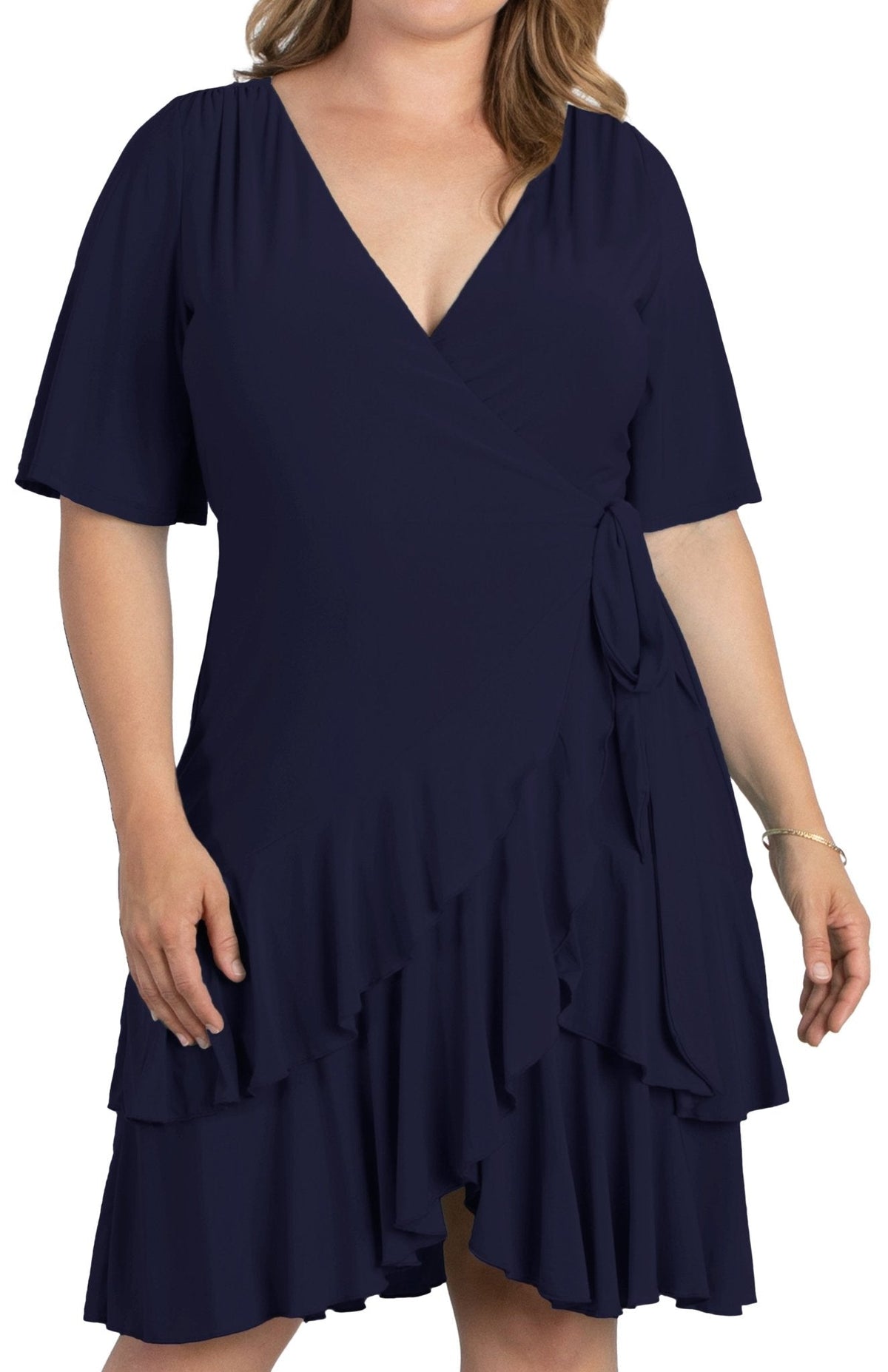 Dressbarn Premium | Miranda Wrap Dress - Plus