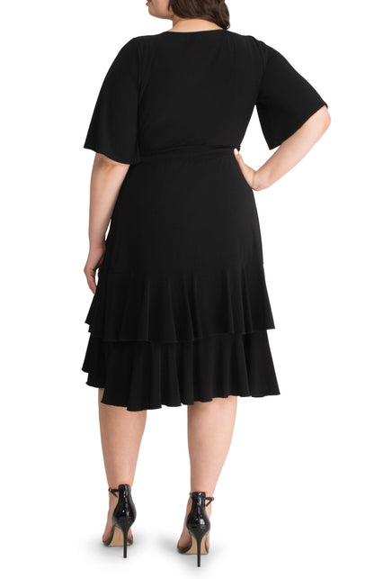 Dressbarn Premium | Miranda Wrap Dress - Plus