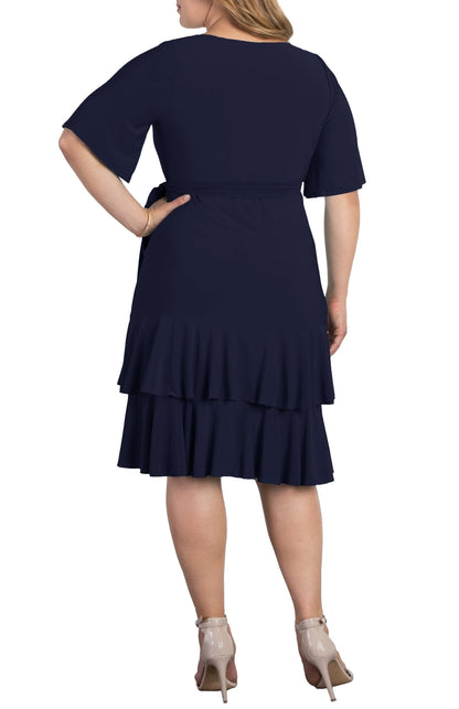 Dressbarn Premium | Miranda Wrap Dress - Plus