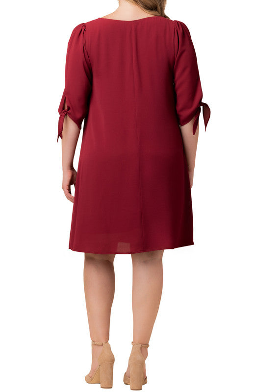 Dressbarn Featured | Manhattan A-Line Shift Dress - Plus