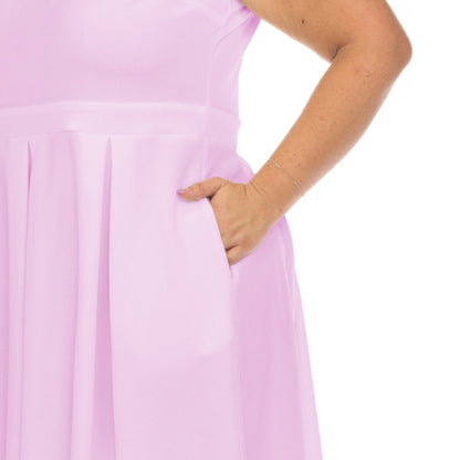 Dressbarn Best Seller | Solid Fit and Flare Dress - Plus