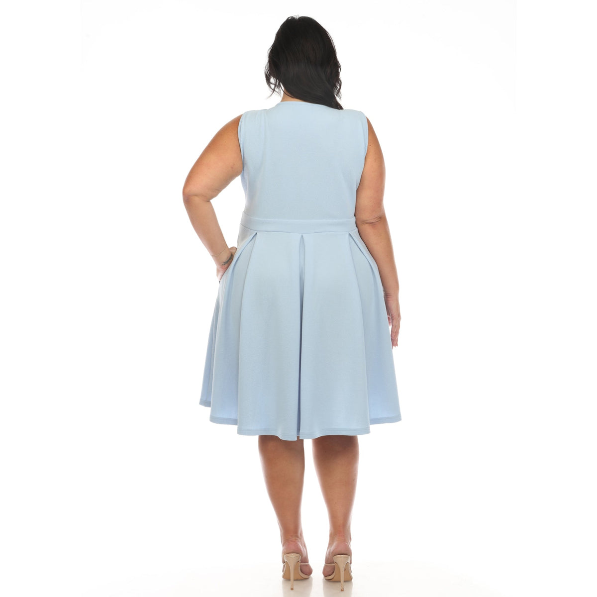 Dressbarn Best Seller | Solid Fit and Flare Dress - Plus