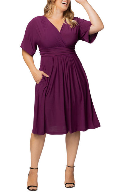 Dressbarn New | Azalea Gia Midi Dress - Plus